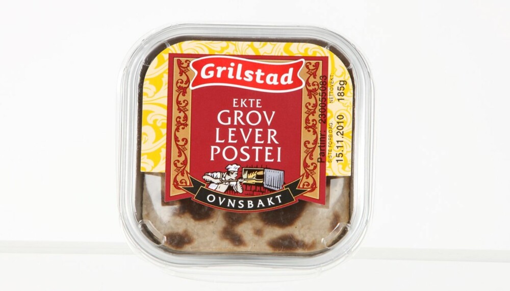 Test av leverpostei Test av leverpostei