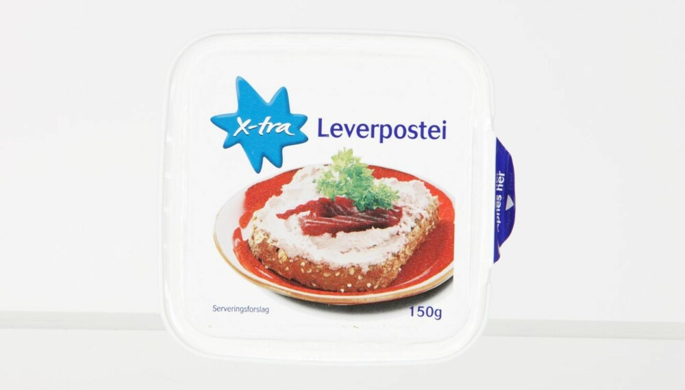 Test av leverpostei Test av leverpostei