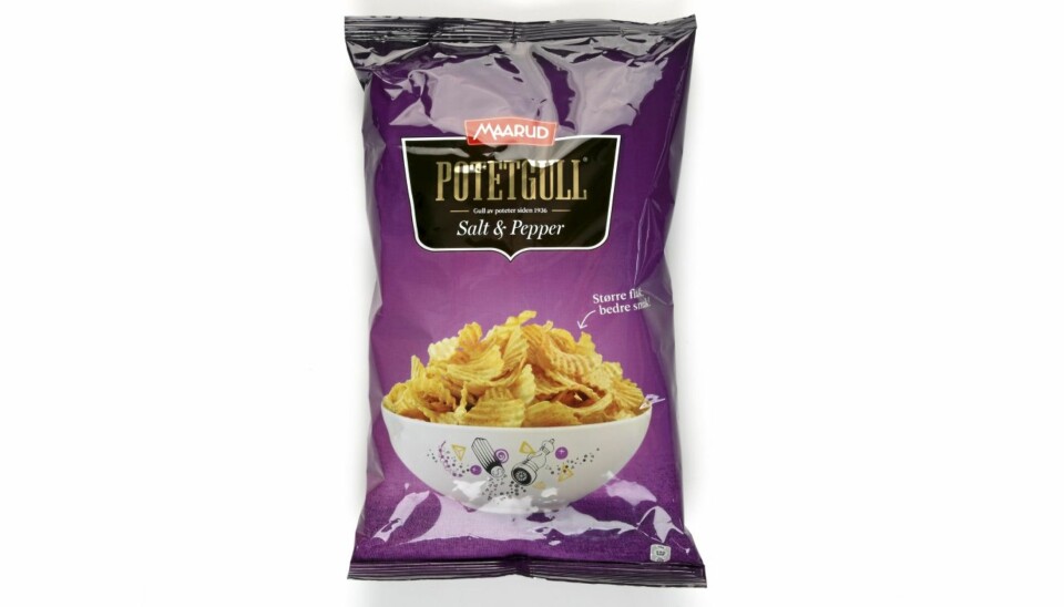 TEST: DinKost.no har vurdert næringsinnholdet i 69 typer salte snacks av potet, mais og ris.