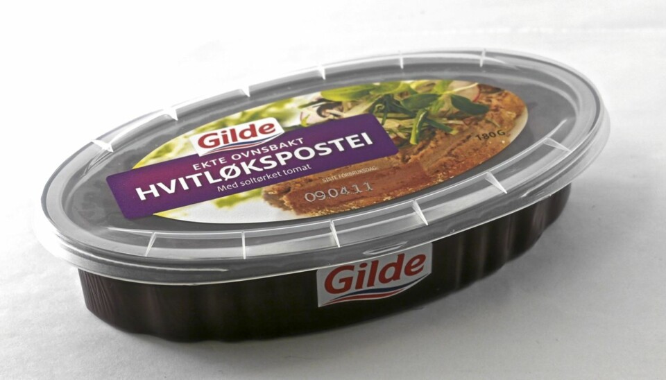 Gilde ekte ovnsbakt hvitløkspostei med soltørket tomat