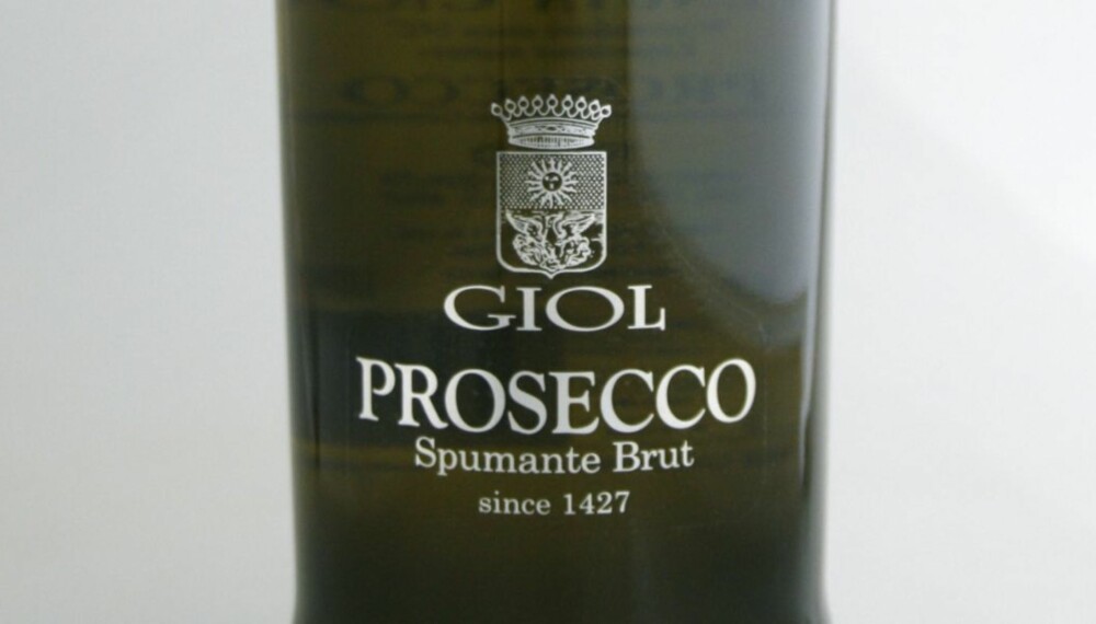 TEST AV PROSECCO: Giol Prosecco Spumante Brut kom på syvendeplass i testen.