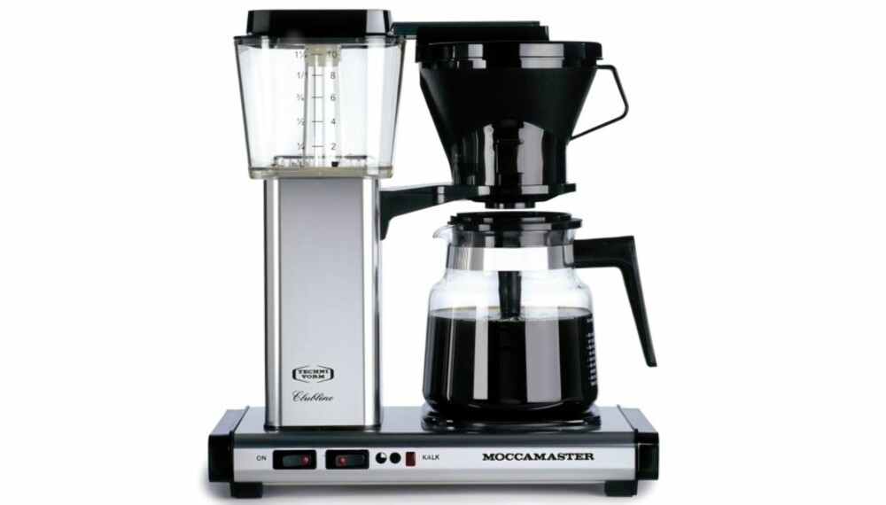 KAFFETRAKTER: Moccamaster KBC741. KAFFETRAKTER: Moccamaster KBC741.
