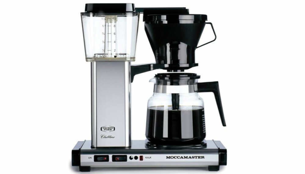 KAFFETRAKTER: Moccamaster KBC741.