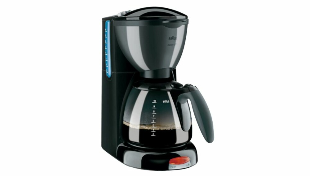 KAFFETRAKTER: Braun Aroma passion KF550.