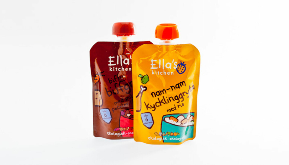 TEST AV BARNEMAT: 6-måneders mat fra Ella's Kitchen