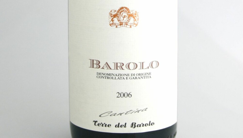 TEST AV BAROLO: Terre del Barolo 2006 kom på delt tredjeplass.