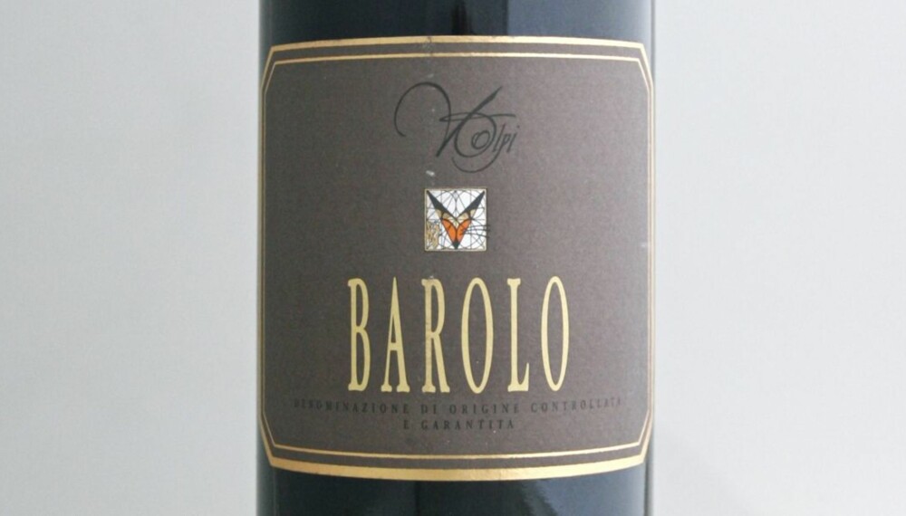 TEST AV BAROLO: Volpi Barolo 2007 kom på delt tredjeplass.
