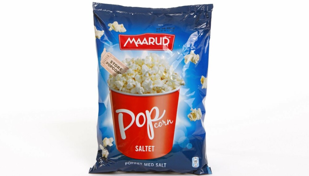 Maarud popcorn kalorier Maarud popcorn kalorier