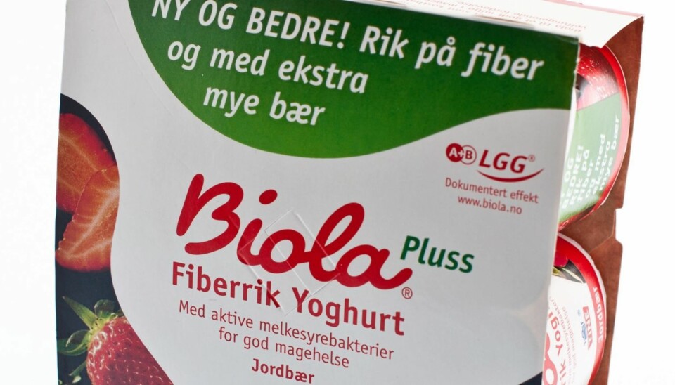 BEST YOGHURT FOR BARN: Biola fiberrik yoghurt er sunnere enn alle de typiske barneyoghurtene.