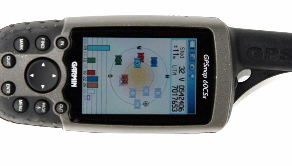 Garmin GPSMAP 60 SX.