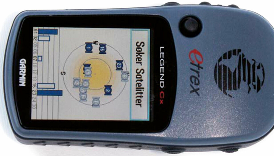 Garmin Etrex Legend.