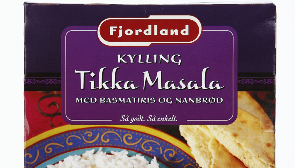 Fjordland: Kylling Tikka Masala med basmatiris og nanbrød