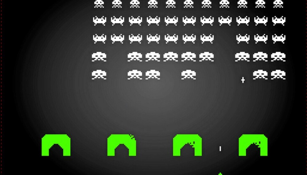 ROMVESENE KOMMER: Star Wars inspirerte Space invaders er tidenes mest inntjenende arkadespill.