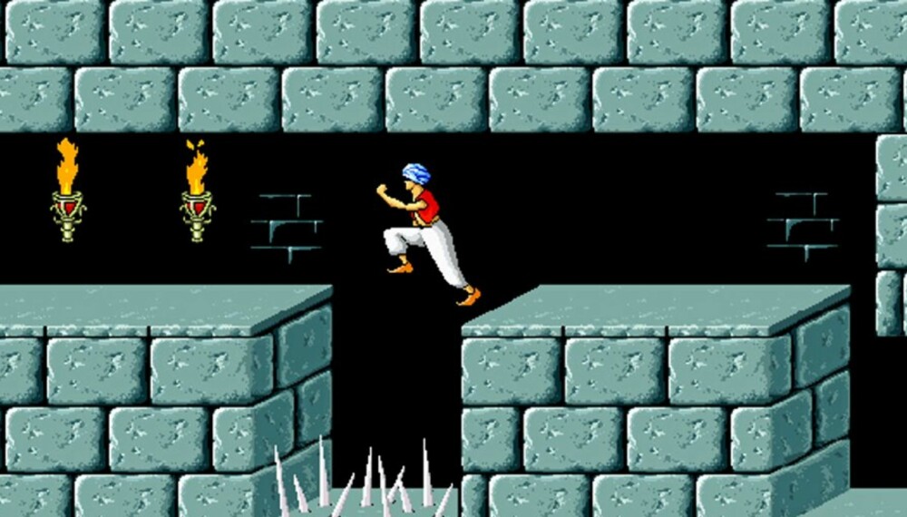 GRAFISK PERLE: Prince of Persia satte virkelig nye standarder for bevegelser og grafikk i dataspill.