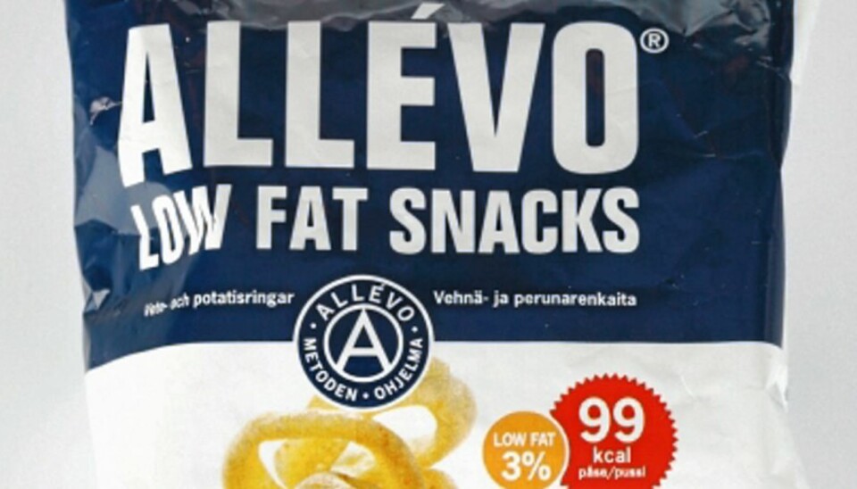 VONDT, MEN SUNT: Allévo Low Fat Snacks