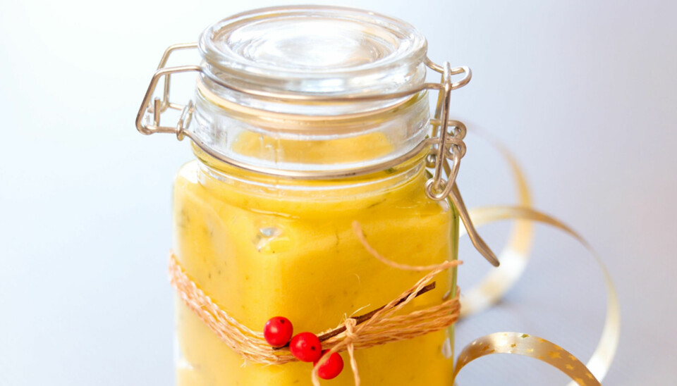 LEMON CURD: Et glass britisk sitronkrem er en lekker liten gave.