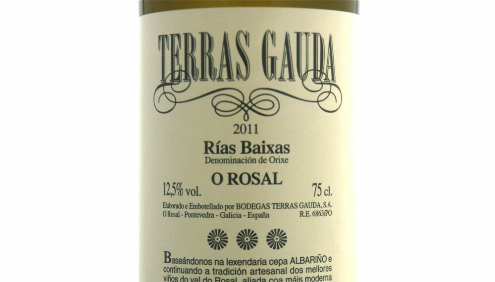 VIN TIL BACALAO: Terras Gauda O Rosal 2011 passer best til "hvit" bacalao, men går også til tomatiserte versjoner.