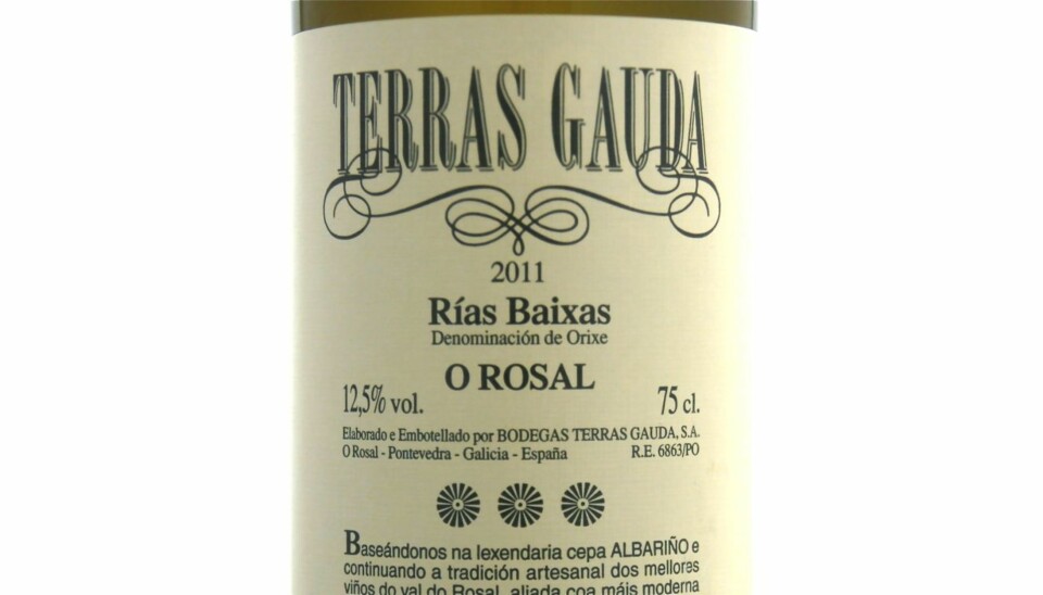 VIN TIL BACALAO: Terras Gauda O Rosal 2011 passer best til 'hvit' bacalao, men går også til tomatiserte versjoner.