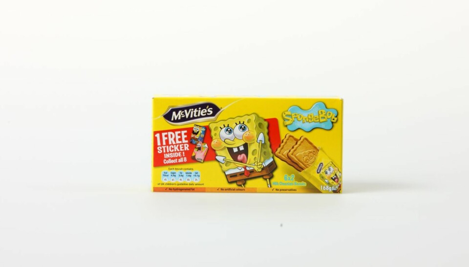BARNEKJEKS: Svampe Bob.