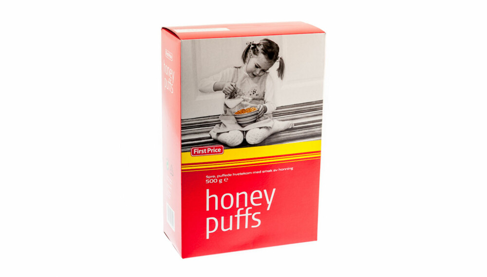 TEST AV FROKOSTBLANDINGER: First Price Honey Puffs