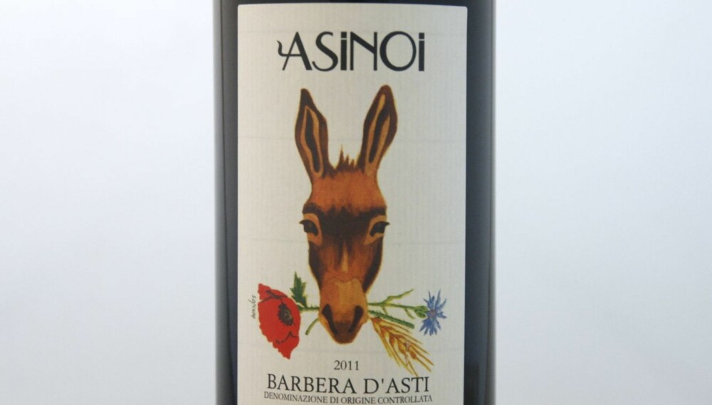 BARBERA: Barbera d'Asti Asinoi 2011 kom på førsteplass.