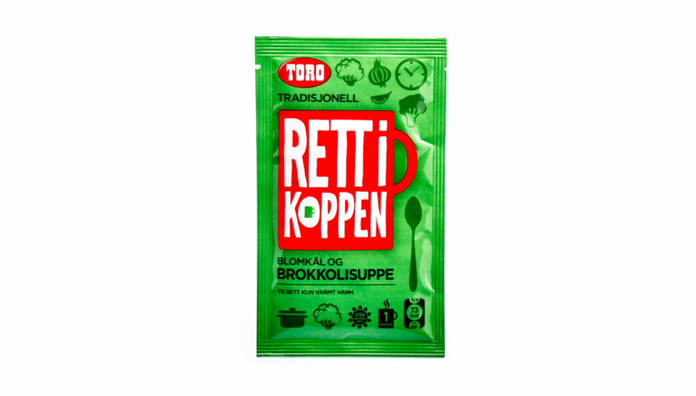 TEST: Rett i koppen blomkål og brokkolisuppe. TEST: Rett i koppen blomkål og brokkolisuppe.
