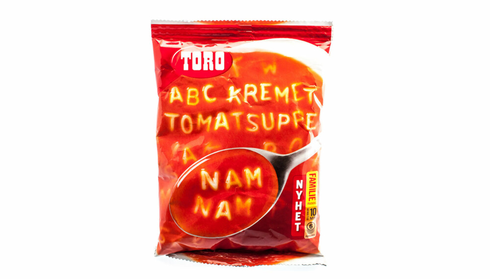 TEST AV TOMATSUPPE: Toro ABC kremet tomatsuppe TEST AV TOMATSUPPE: Toro ABC kremet tomatsuppe