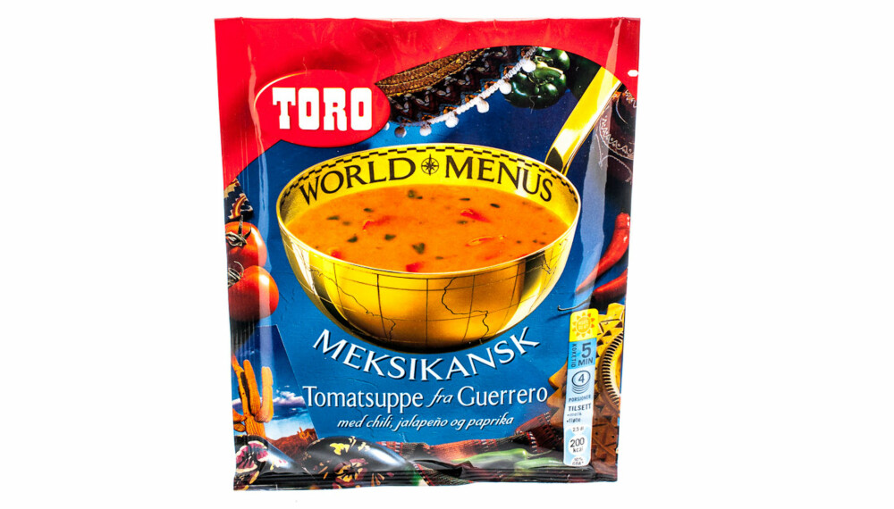 TEST AV TOMATSUPPE: Toro Meksikansk tomatsuppe fra Guerrerro.