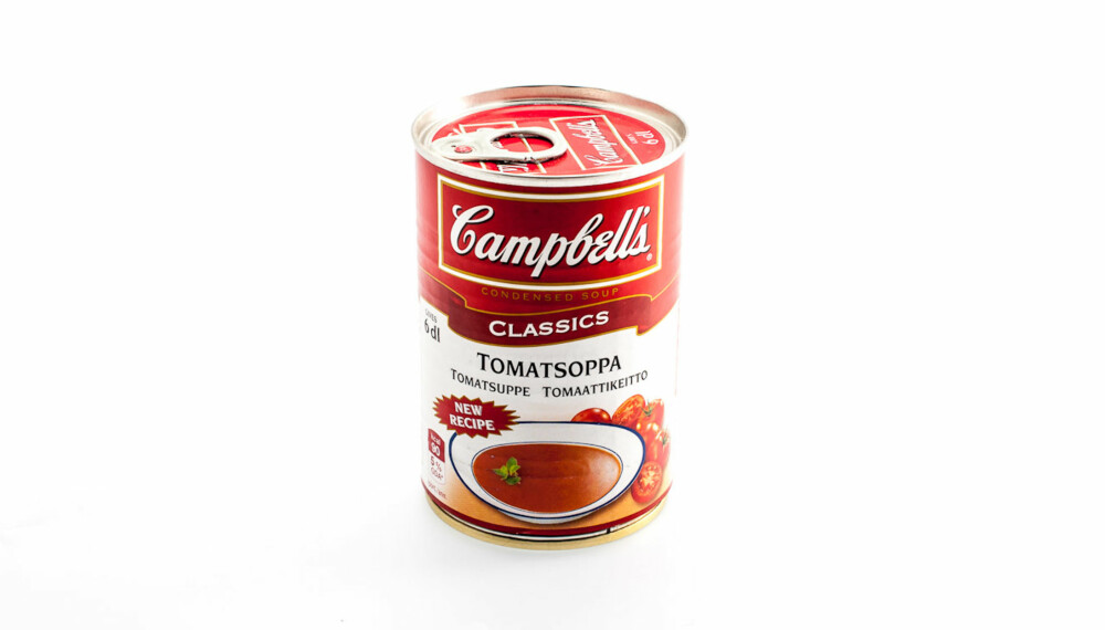 TEST AV TOMATSUPPE: Campbell classic tomatsuppe