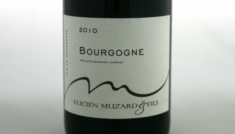 PASSER TIL PINNEKJØTT: Muzard Bourgogne 2010.