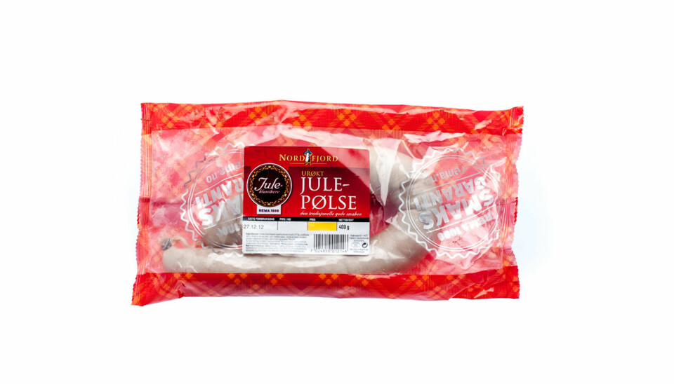 TEST AV JULEPØLSE: Nordfjord urøkt julepølse