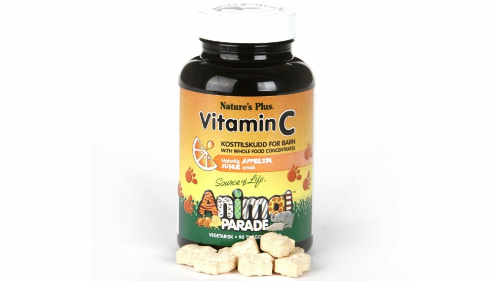 C-VITAMINER: Dersom du vet at du spiser lite frukt, bær, grønnsaker og poteter, bør du vurdere å ta et tilskudd av vitamin C. Så lenge du ikke har fått påvist vitamin C-mangel hos legen, holder det med vanlige tilskudd med maks 200 mg vitamin C pr. dag.