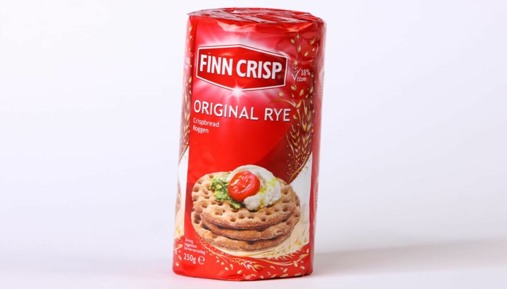 TEST AV KNEKKEBRØD: Finn Crisp - Original rye.