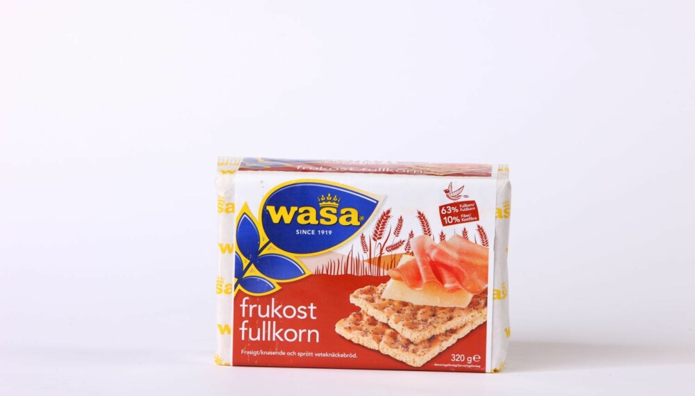 TEST AV KNEKKEBRØD: Wasa - Frukost fullkorn.