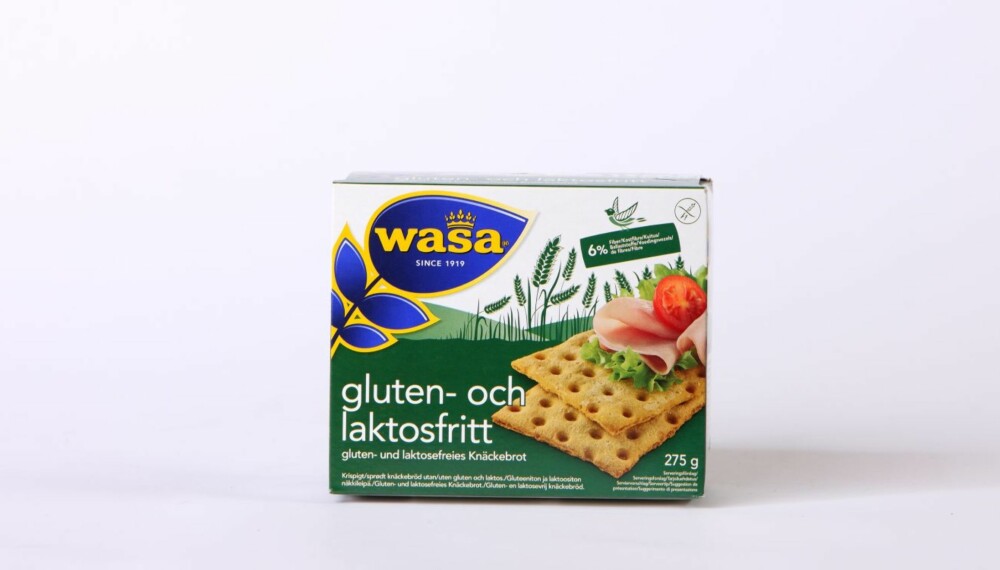 TEST AV KNEKKEBRØD: Wasa - Gluten- och laktosfritt.