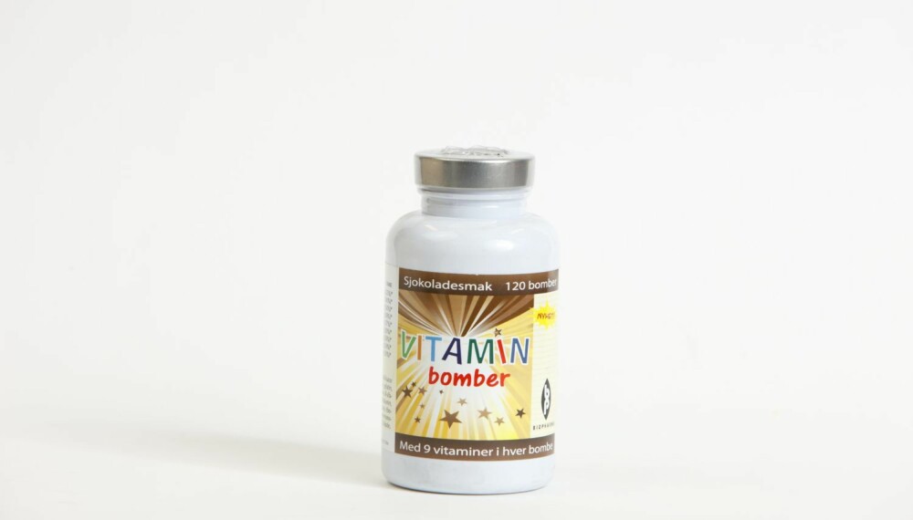 VITAMINTILSKUDD: Vitaminbomber