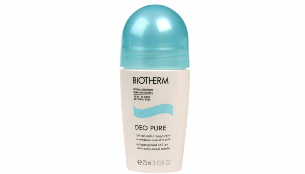 TEST:Biotherm Deo Pure Roll-On Antiperspirant.
