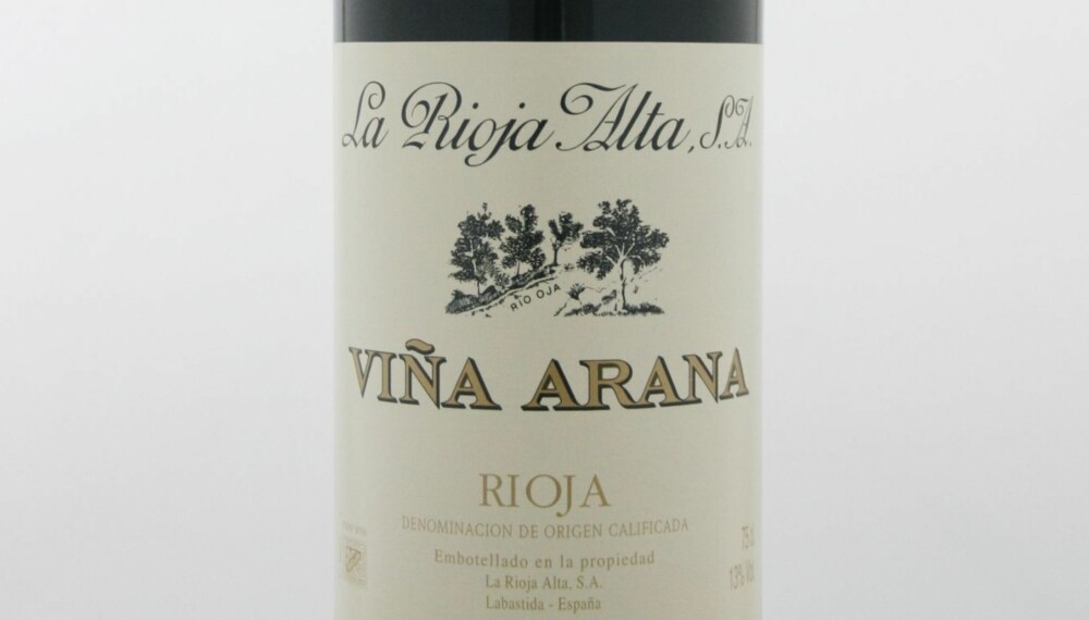 TEST AV RIOJA: Viña Arana Reserva 2004 kom på delt førsteplass.