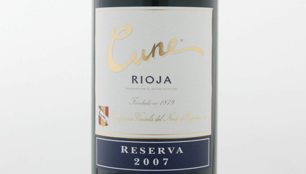 TEST AV RIOJA: Cune Reserva 2007 kom på femteplass.