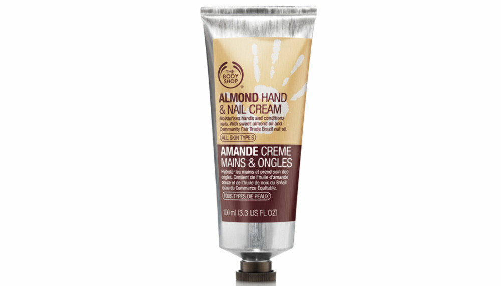 TEST: The Body Shop Almond Hand & Nail Cream.
