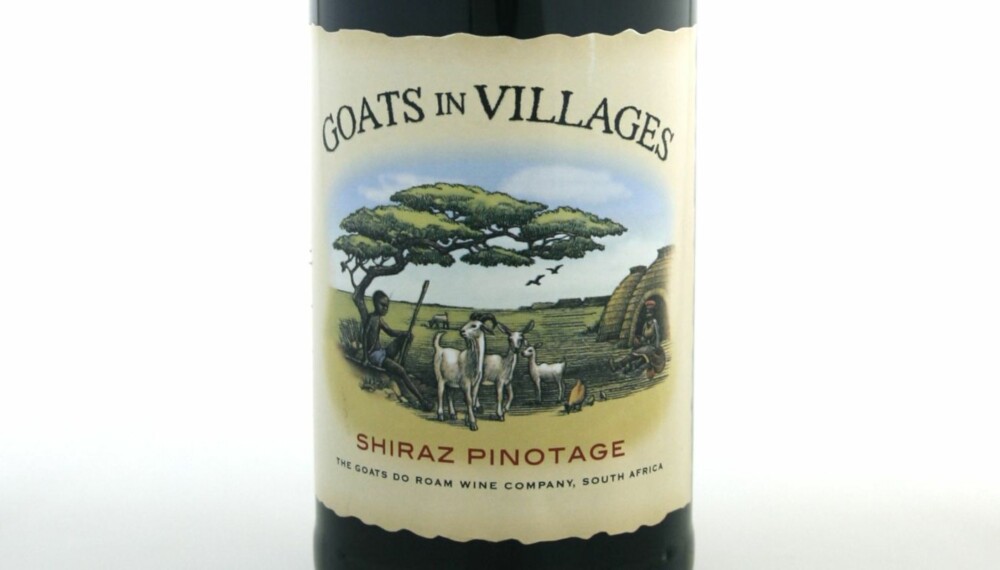 SØR-AFRIKANSK: Goats in Villages Shiraz Pinotage 2010 kom på delt andreplass.