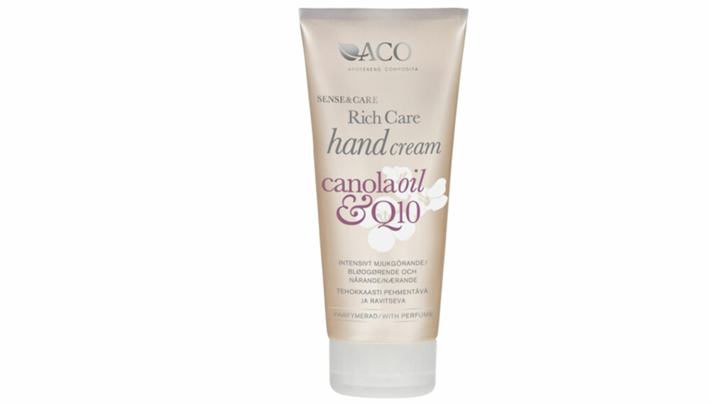 TEST: Aco Rich Care Hand Cream.