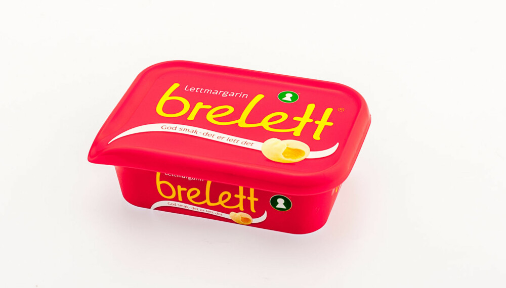 TEST AV SMØR OG MARGARIN: Brelett lettmargarin
