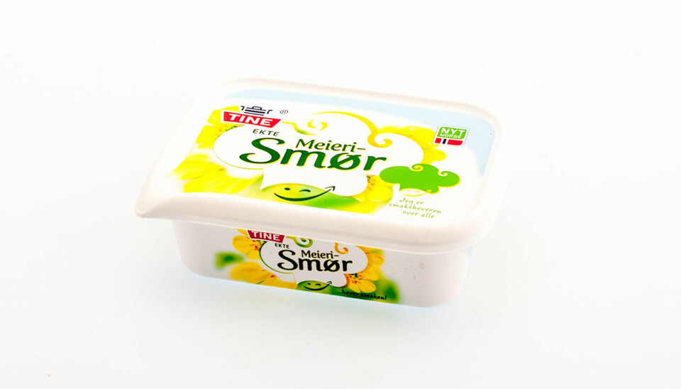 TEST AV SMØR OG MARGARIN: Tine ekte meierismør
