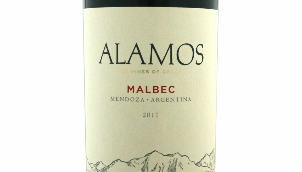 10 PÅ TOPP: Alamos Malbec 2011 kom på delt syvende plass.