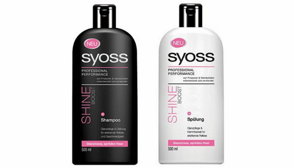 TEST AV SJAMPO OG BALSAM TEST AV SJAMPO OG BALSAM