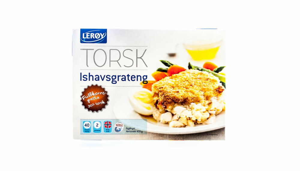 TEST AV FISKEGRATENG: Lerøy torsk ishavsgrateng