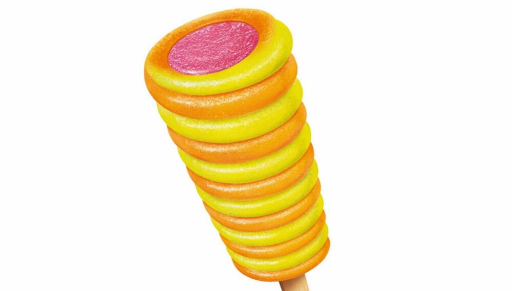 Ny variant av Lollipop, og det falt jammen i smak. En god og frisk sommer-is.