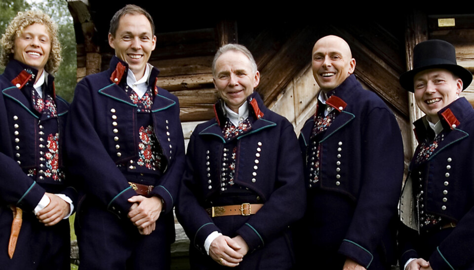 BUNAD: Mannsbunad fra Meldal.