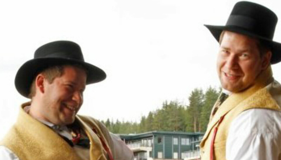 BUNAD: Bærumsbunad herre.